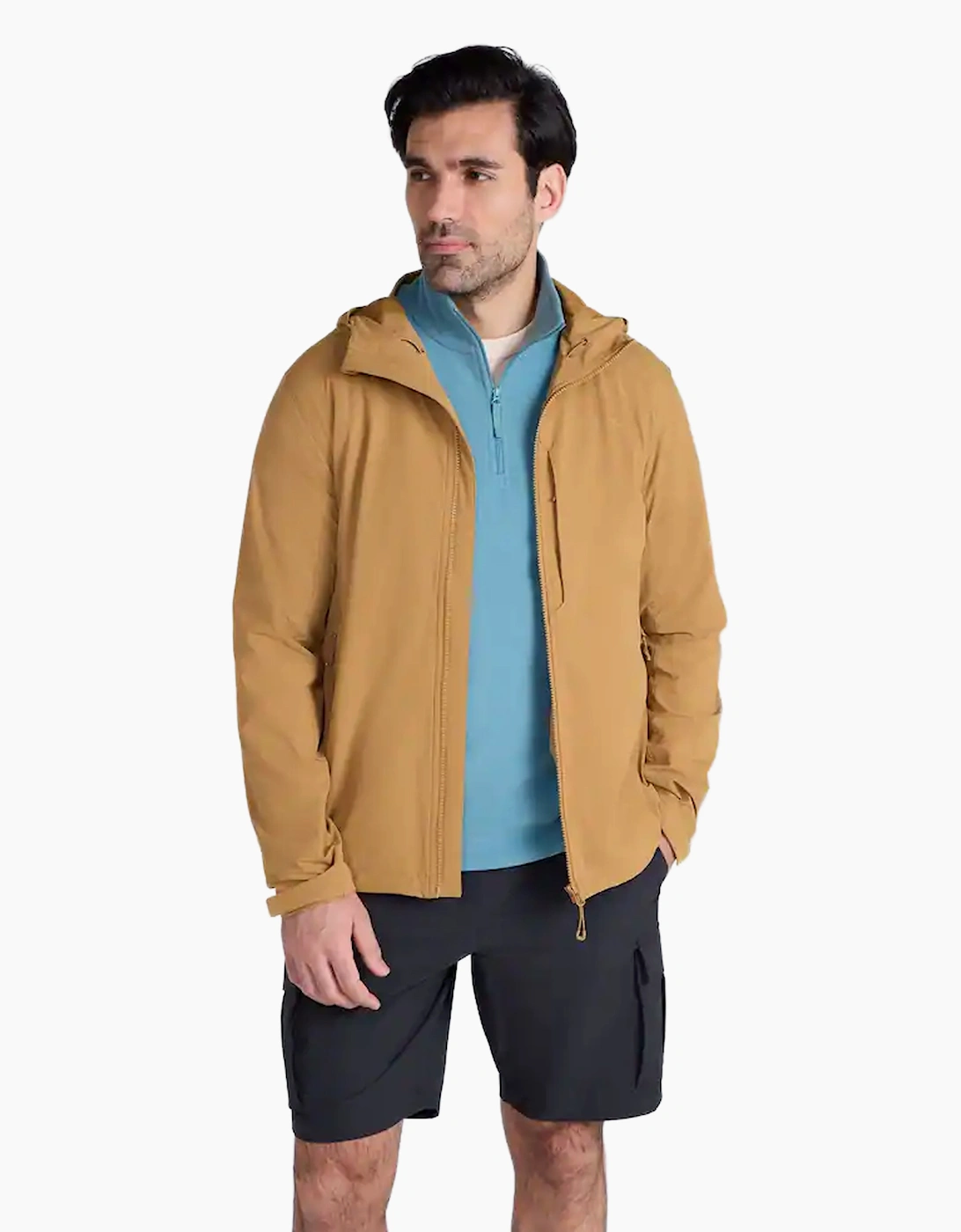 Mountain Warehouse Mens Retreat Packable Soft Shell Jacket