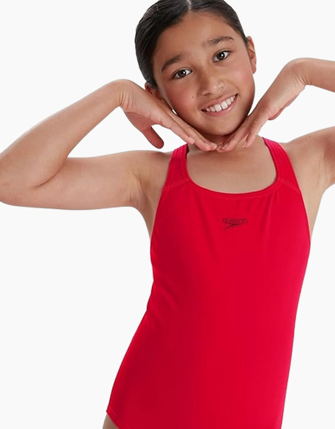 Speedo Girls Medalist Endurance+ One Piece Swimsuit