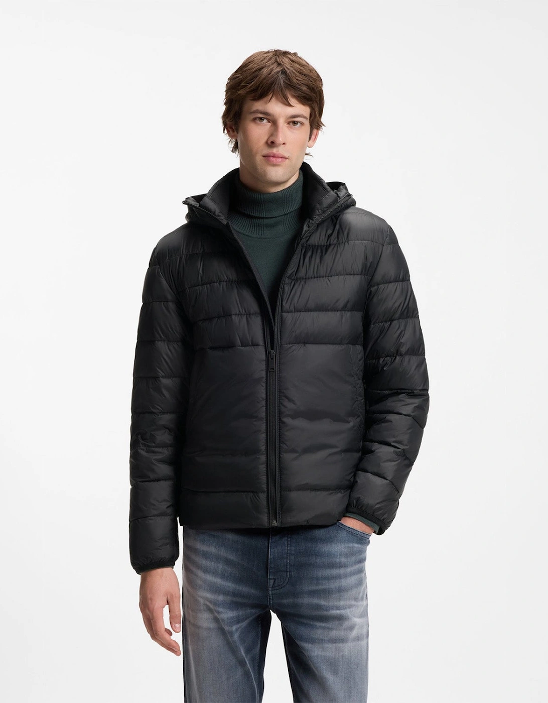 Boss Odenni Water Repellent Hooded Jacket