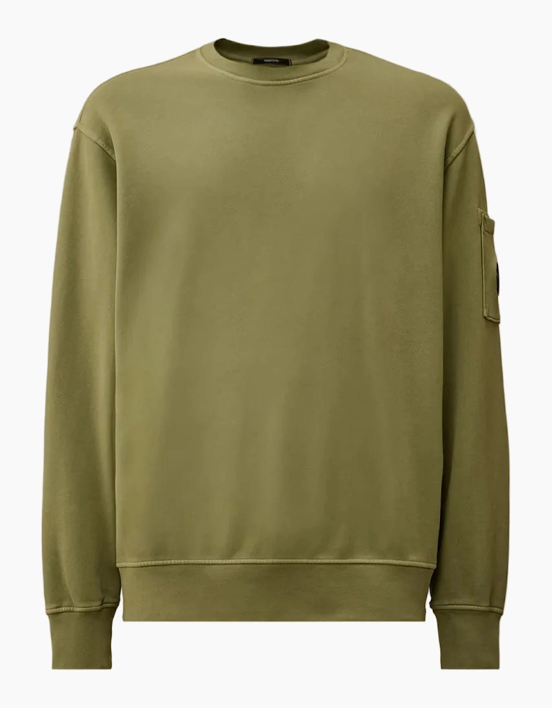 Resist Dyed Brushed Fleece Lens Sweat