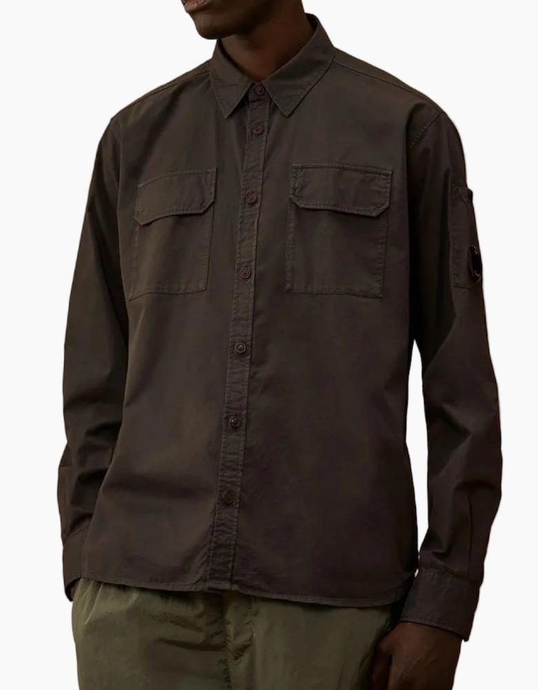Gabardine Lens Shirt