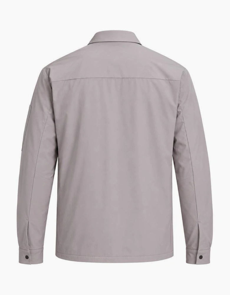 BOSS Tour Overshirt Open Grey