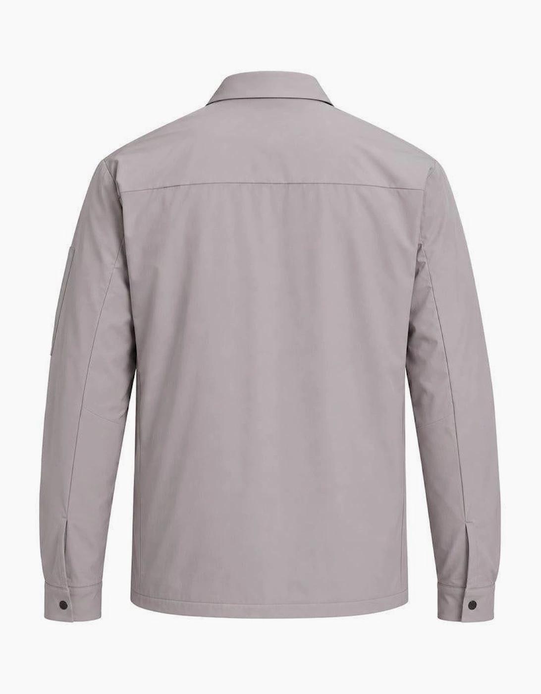 BOSS Tour Overshirt Open Grey