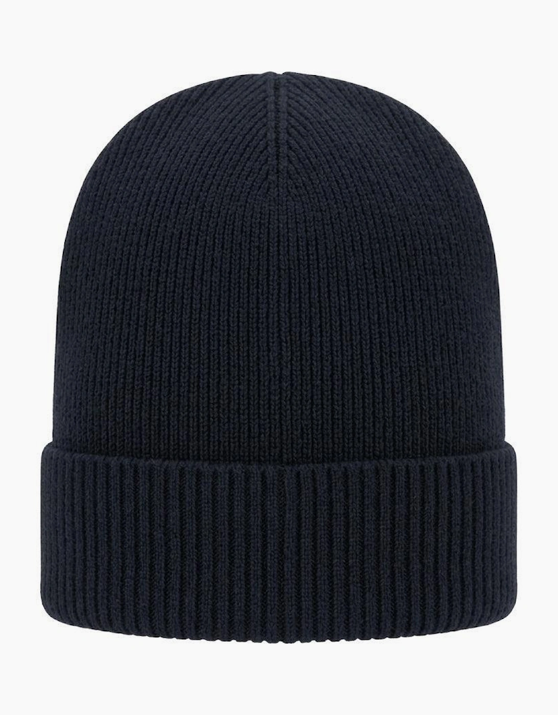 BOSS Asic Logo Beanie Hat Navy