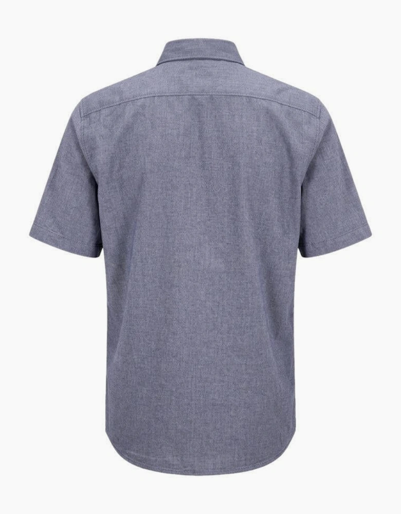 BOSS Rash Shirt Navy