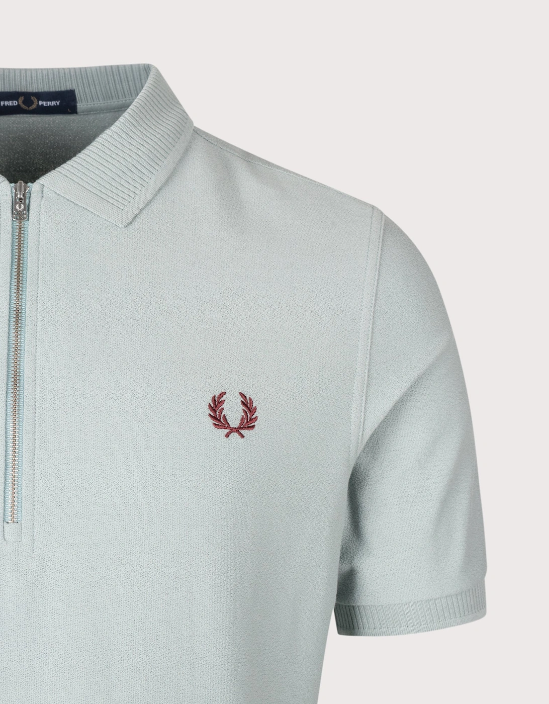 Regular Fit Crepe Piqué Polo Shirt