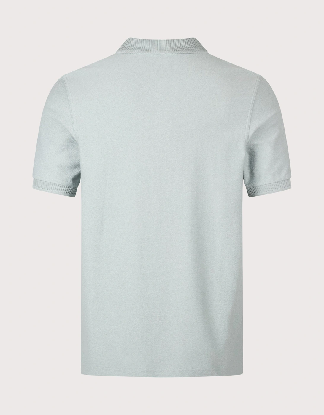 Regular Fit Crepe Piqué Polo Shirt