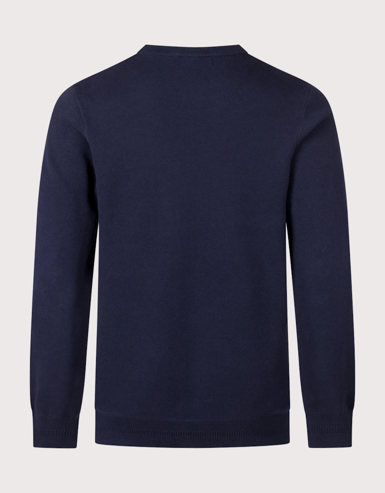 Regular Fit Piqué Stitch Jumper
