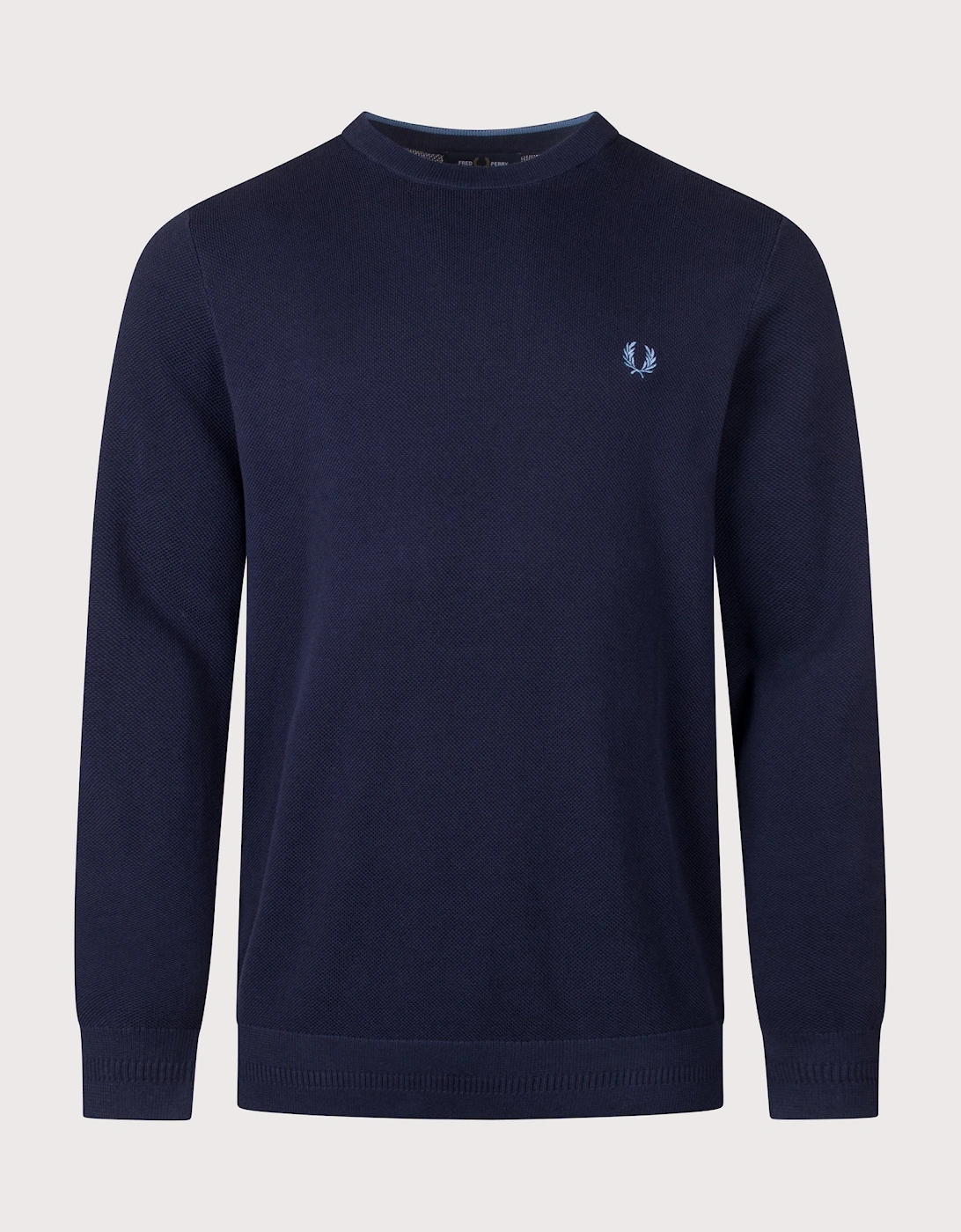 Regular Fit Piqué Stitch Jumper