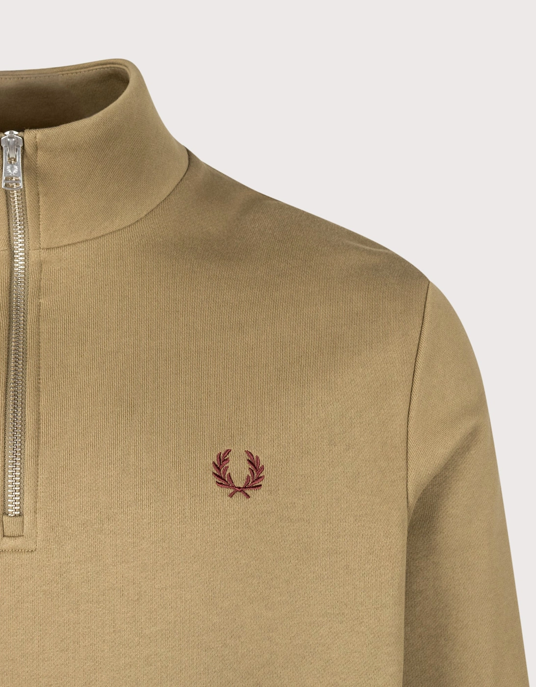Regular Fit Quarter Zip Sweatshirt