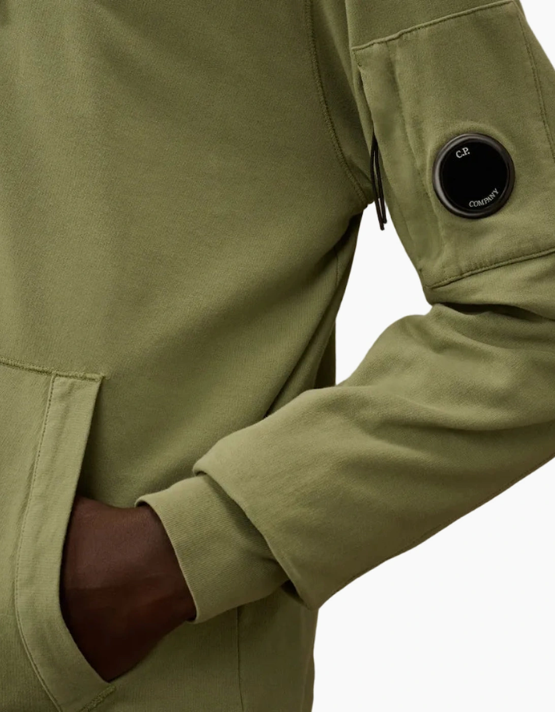Light Fleece Lens Zip Hoodie