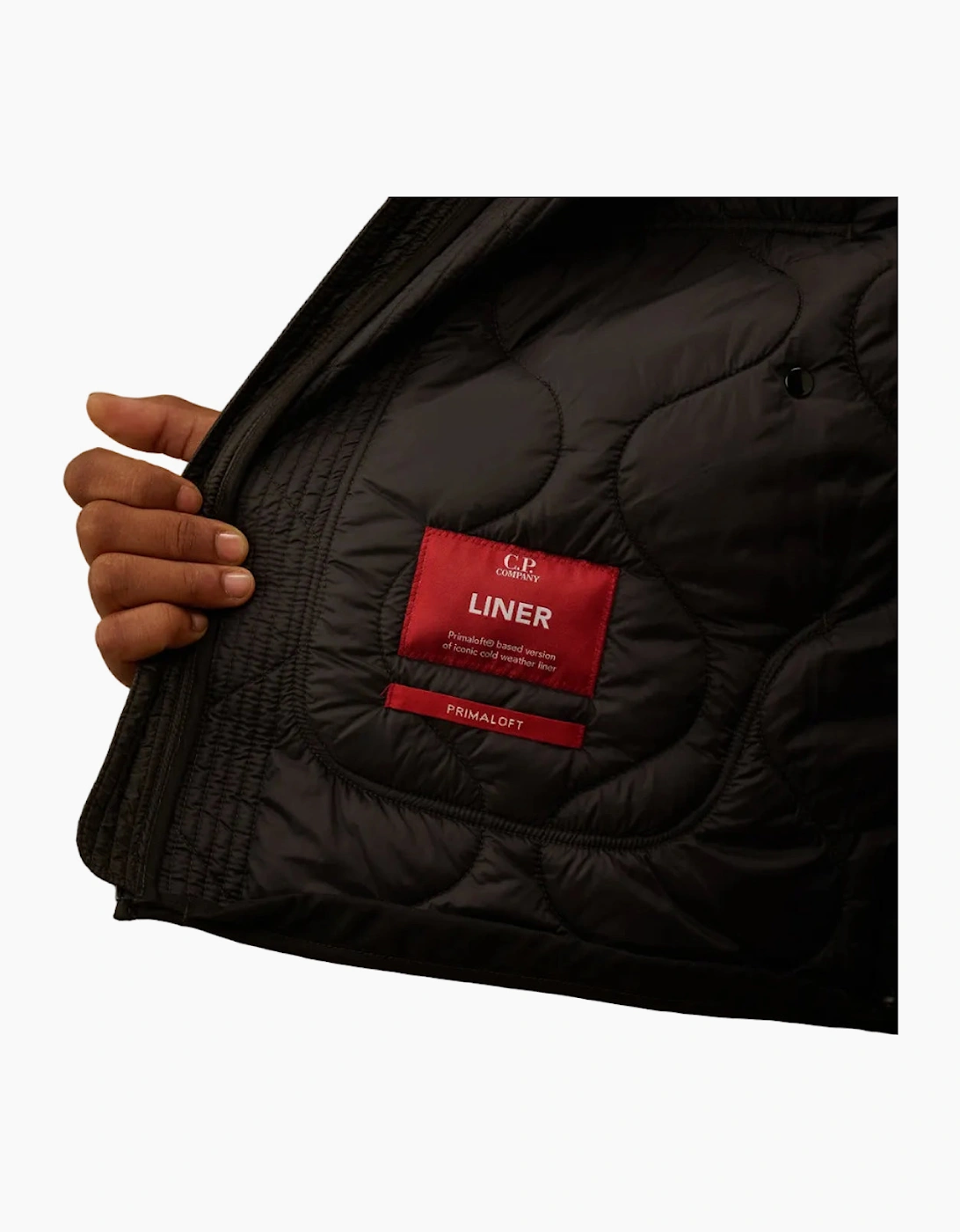 Quilted Liner Hooded Lens Jacket