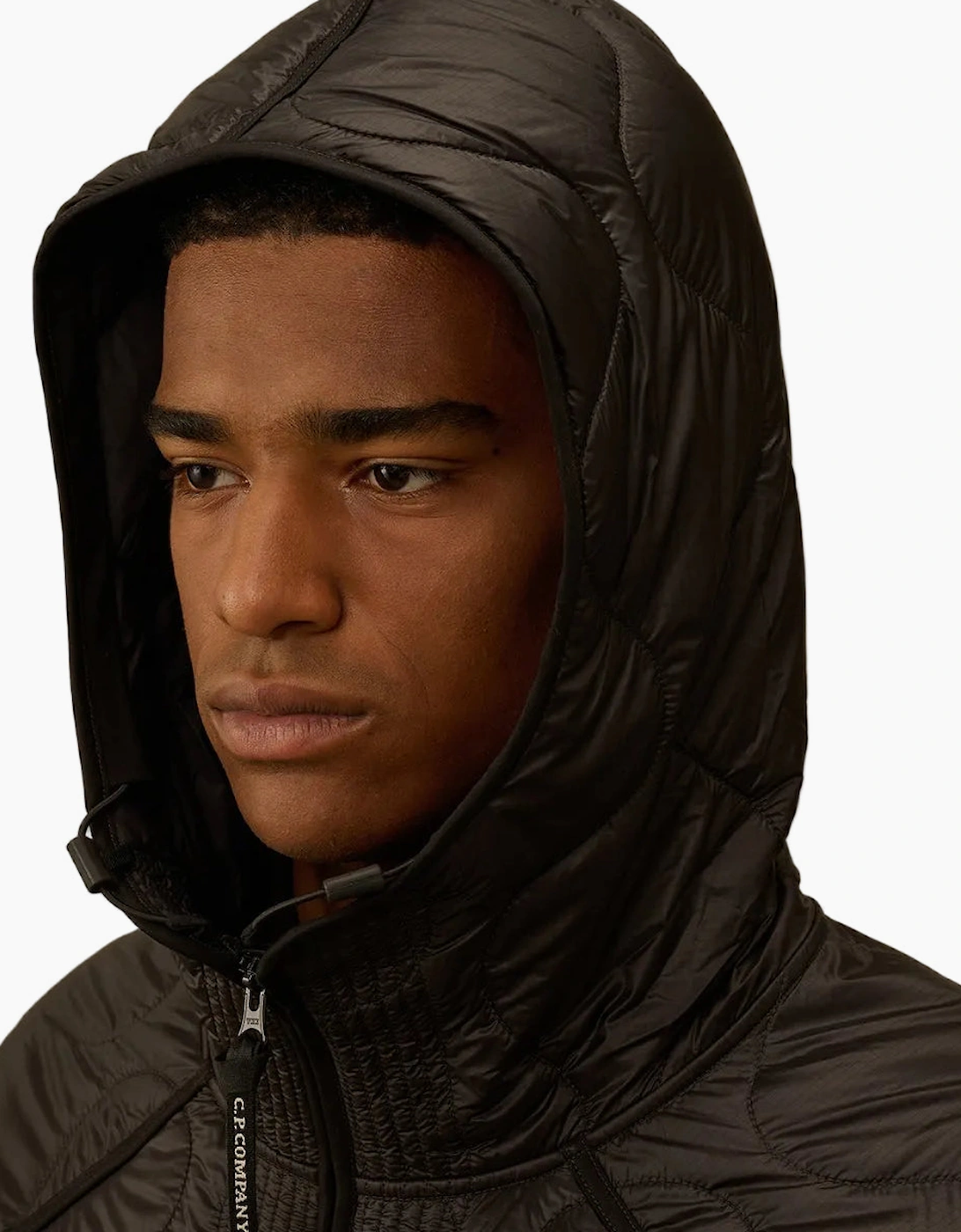 Quilted Liner Hooded Lens Jacket