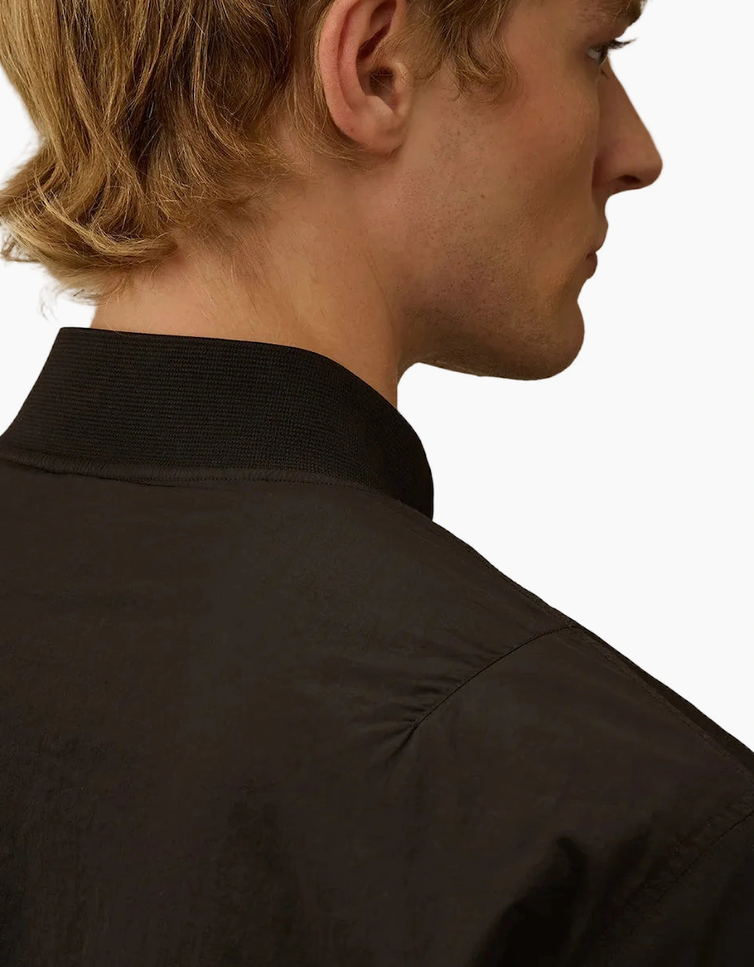 Chrome-R Padded Lens Bomber Jacket