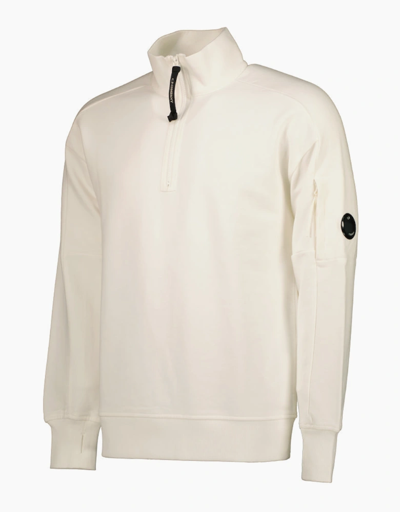 Quarter Zip Lens Fleece Sweatshirt