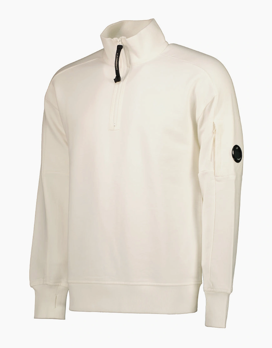 Quarter Zip Lens Fleece Sweatshirt