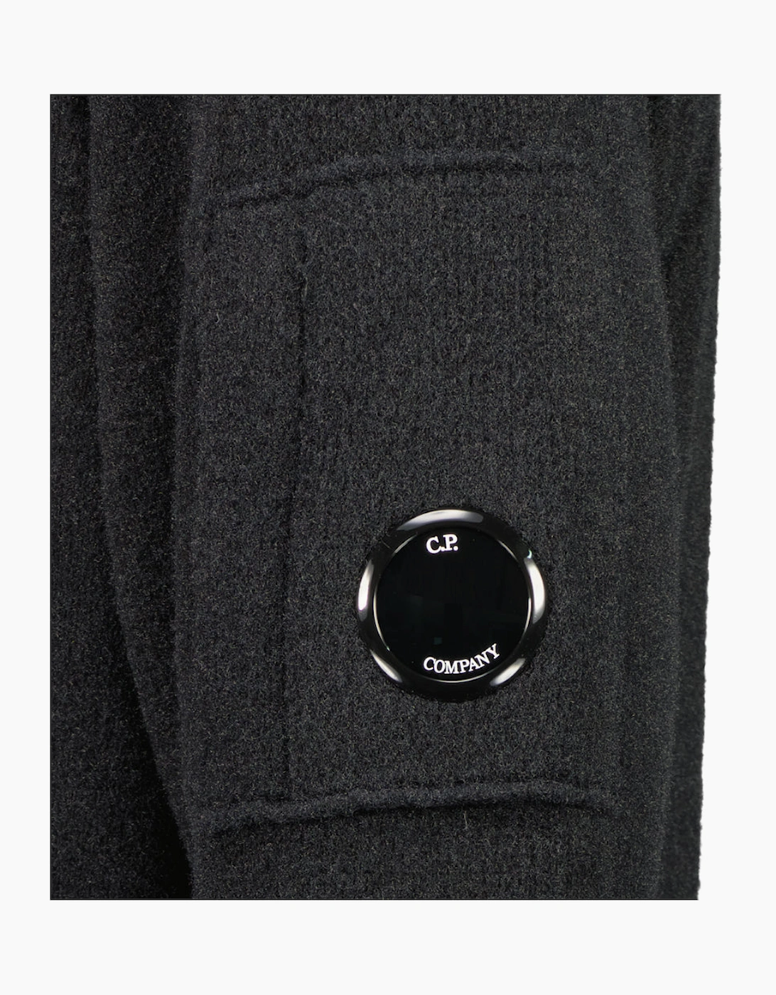 Polo Collar Quarter Zip Lens Fleece Knit