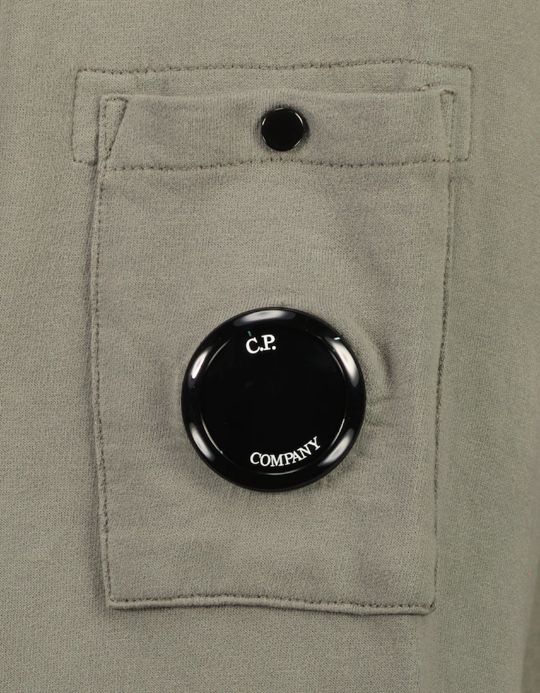 Light Fleece Polo Zip Lens Sweatshirt