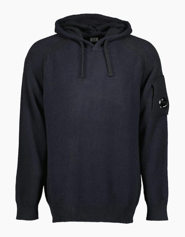Fleece Knit Lens Hoodie