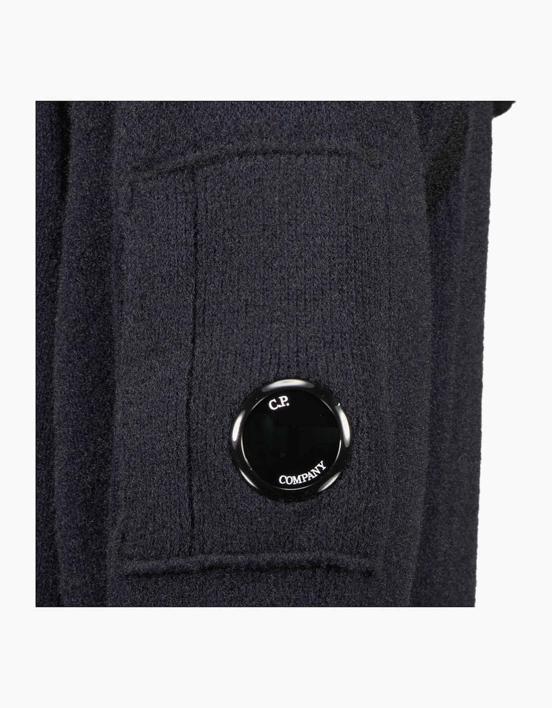 Fleece Knit Lens Hoodie