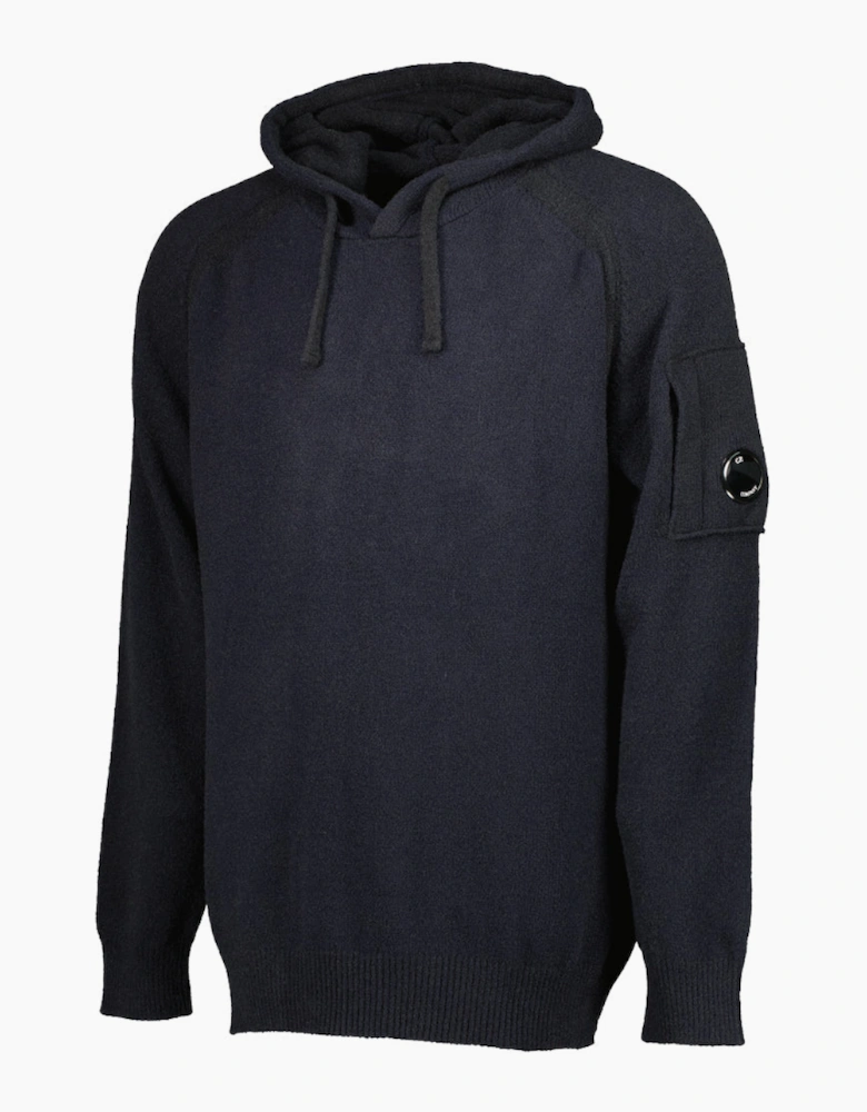 Fleece Knit Lens Hoodie