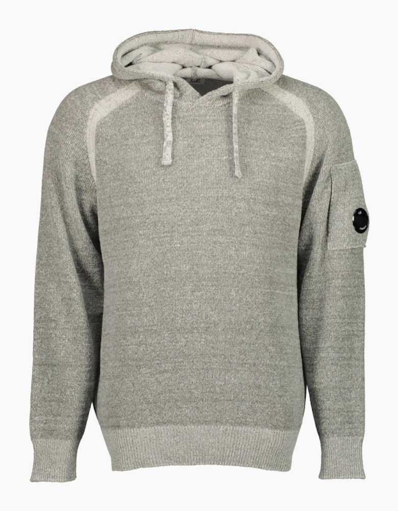 Fleece Knit Lens Hoodie