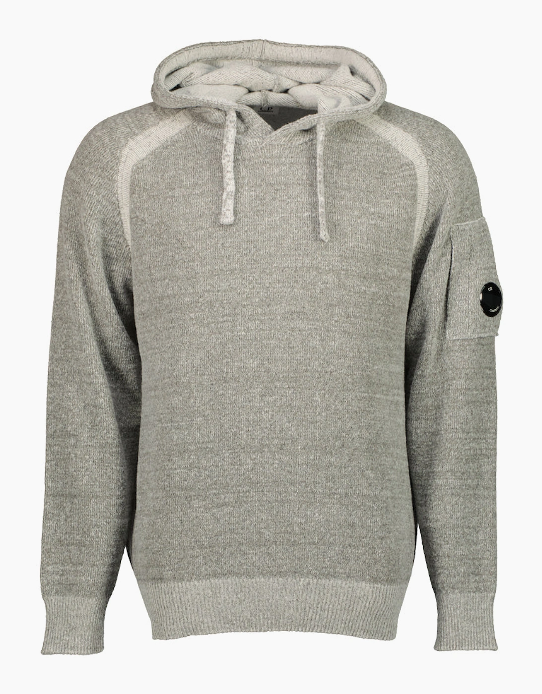 Fleece Knit Lens Hoodie