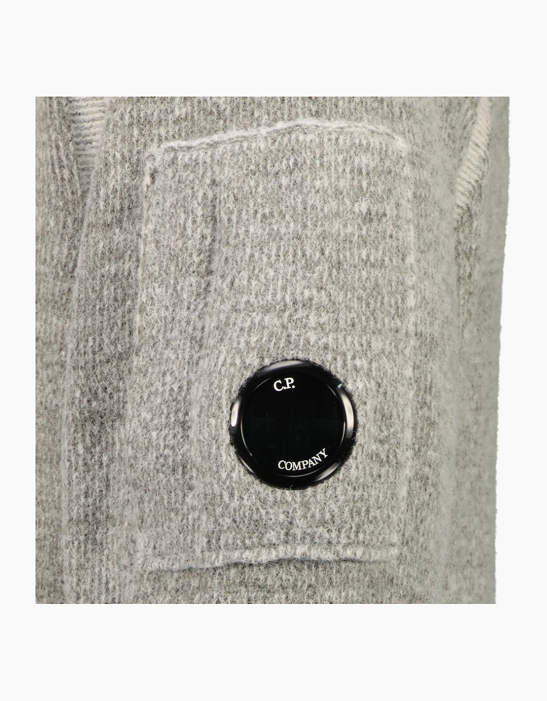 Fleece Knit Lens Hoodie
