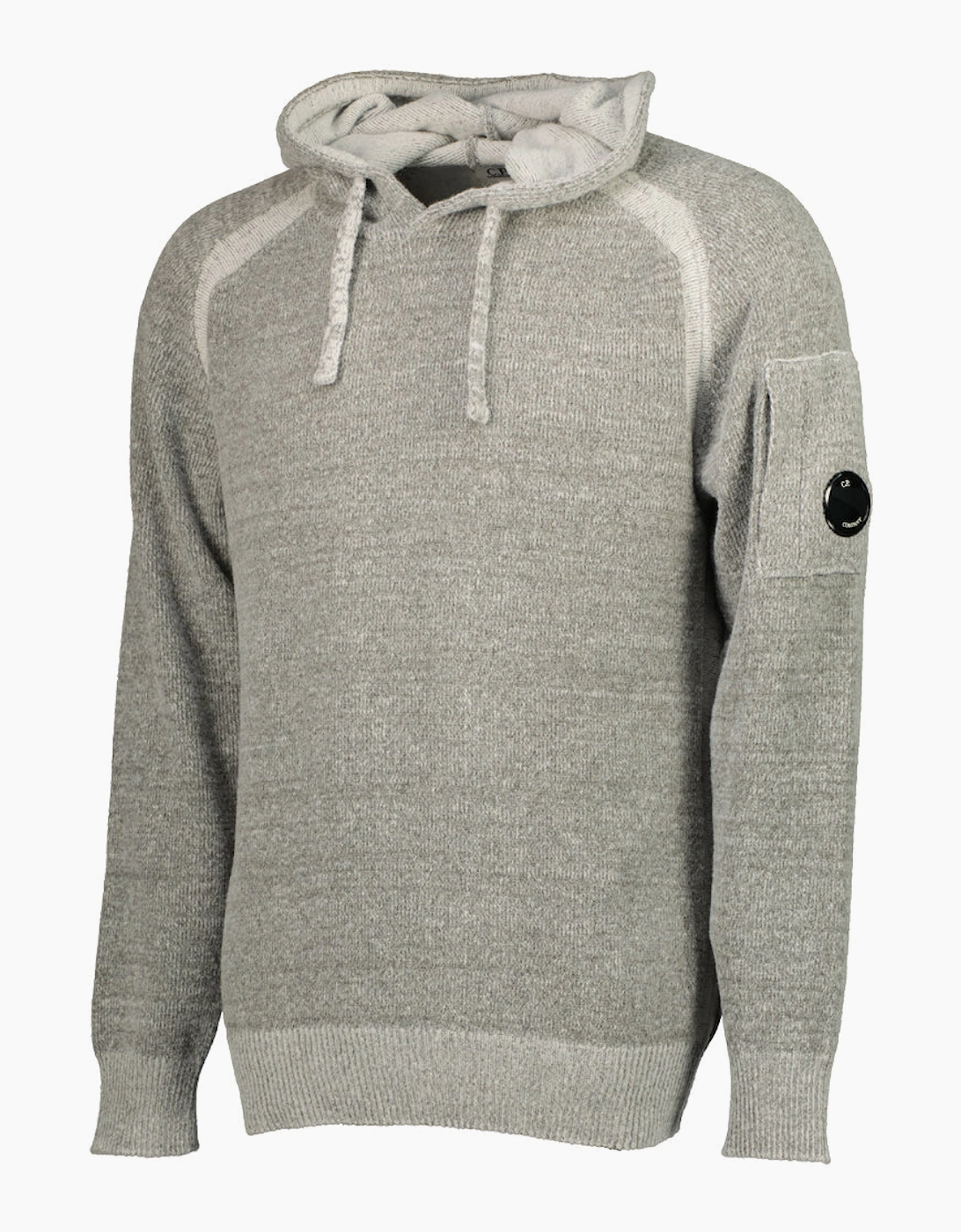 Fleece Knit Lens Hoodie