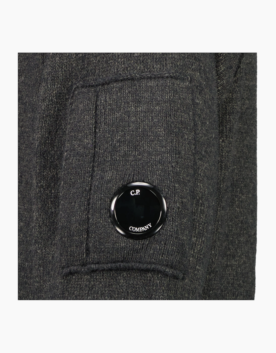 Polo Collar Quarter Zip Lens Fleece Knit