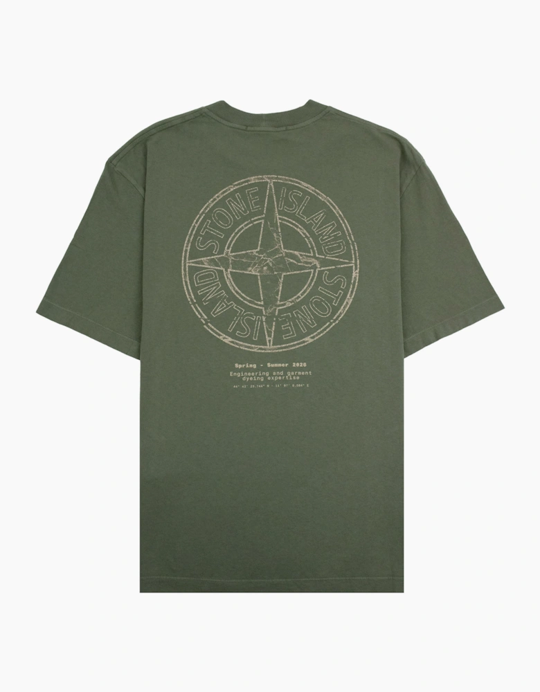 Stone Island 2100001 'Expertise' Regular Fit T-shirt Military Green V005G