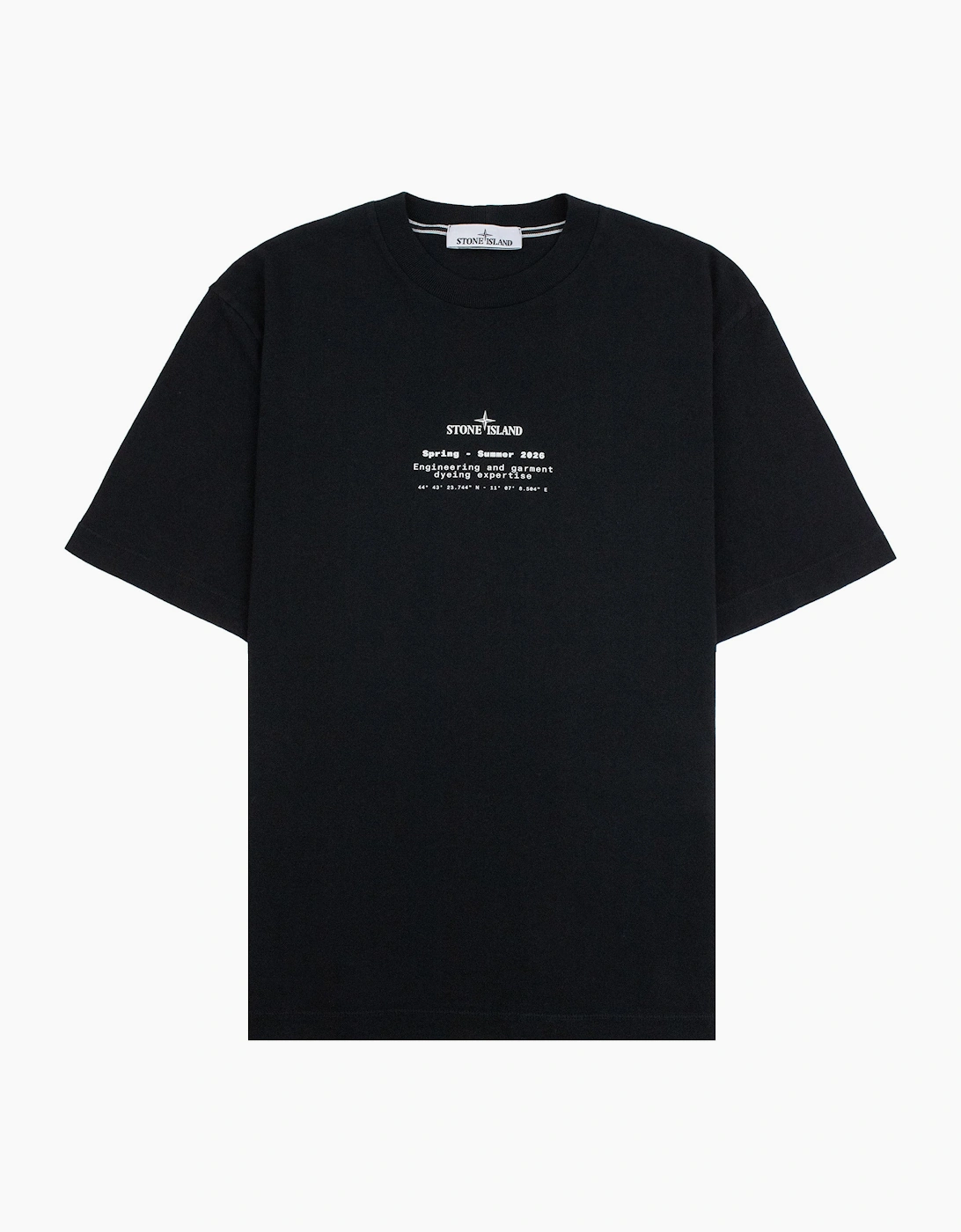 Stone Island 2100001 'Expertise' Regular Fit T-shirt BLACK V0029