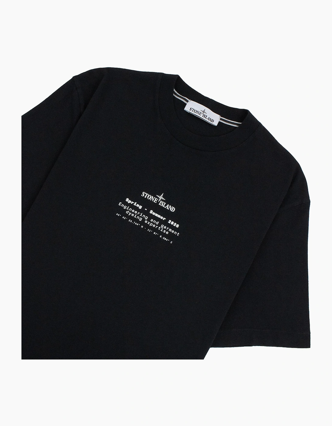 Stone Island 2100001 'Expertise' Regular Fit T-shirt BLACK V0029