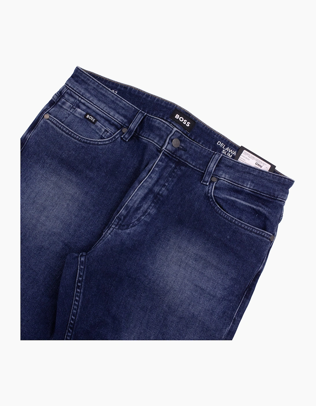 Hugo Boss Delaware Slim-Fit Super Soft Stretch Denim DENIM 411