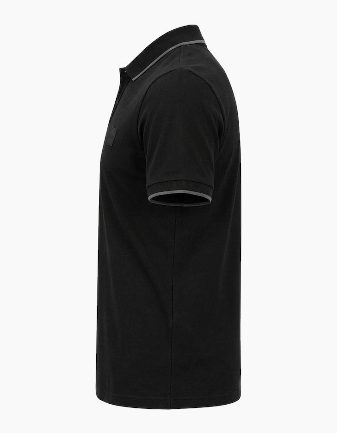 BOSS Slim Fit Passertip Polo Shirt Black
