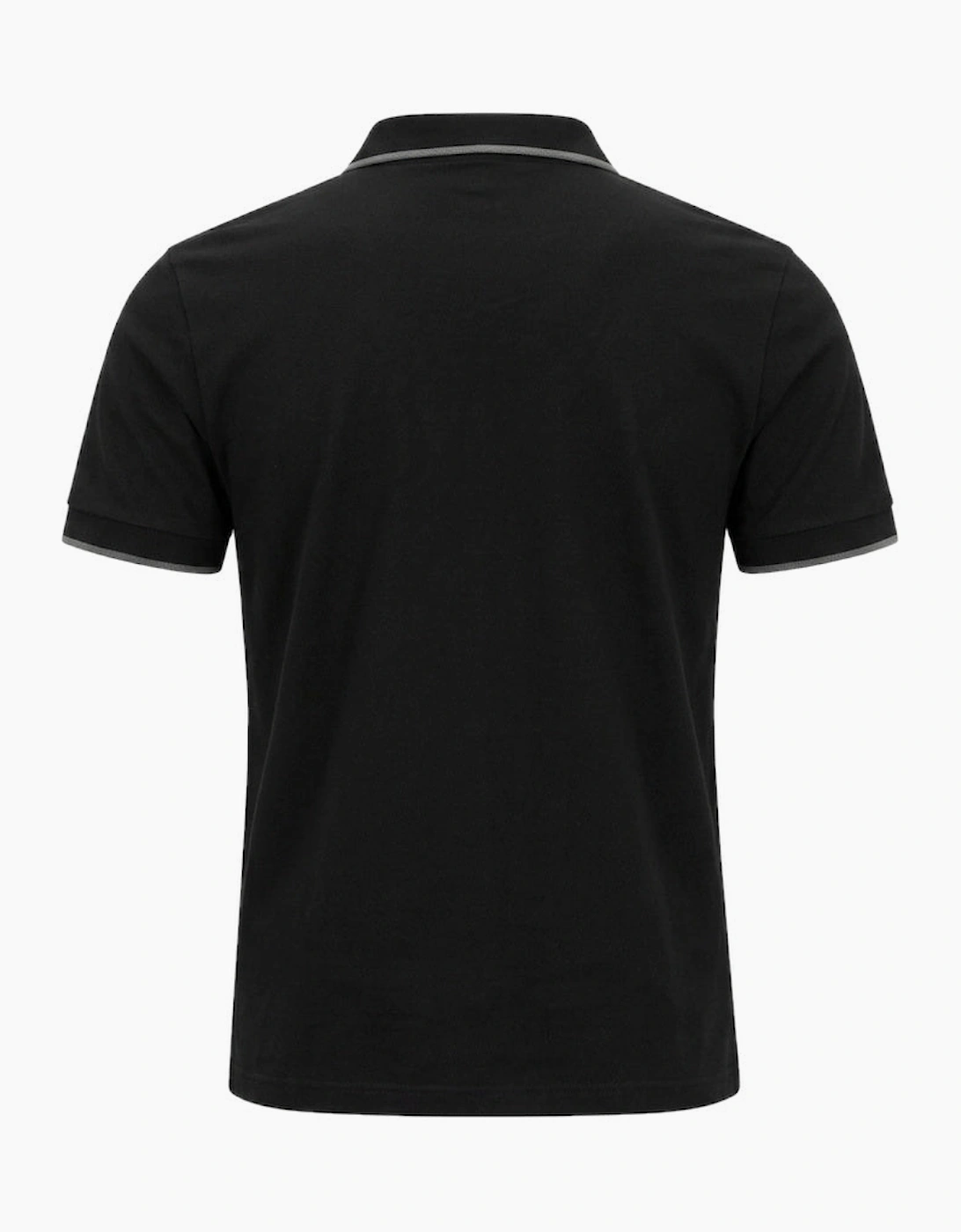 BOSS Slim Fit Passertip Polo Shirt Black