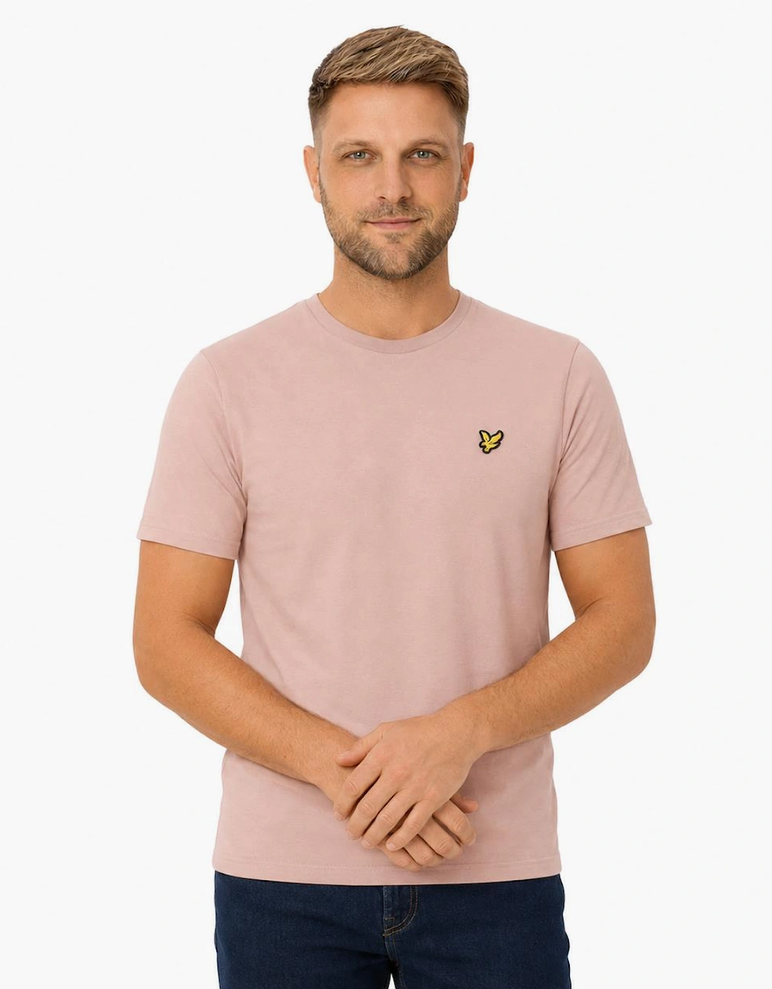 Lyle & Scott Plain T-Shirt Pink Grapefruit