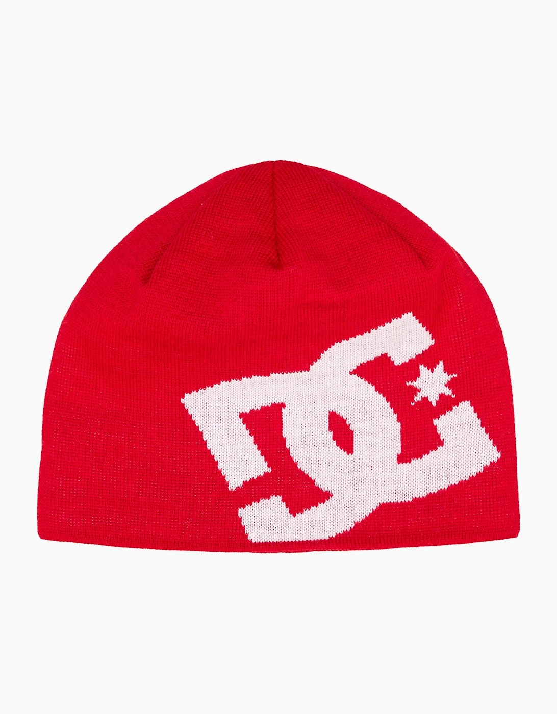 DC Shoes Mens Big Star 2 Skully Logo Beanie