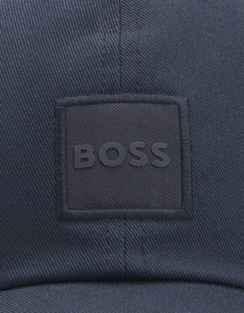 BOSS Derrel Logo Patch Cap Dark Blue