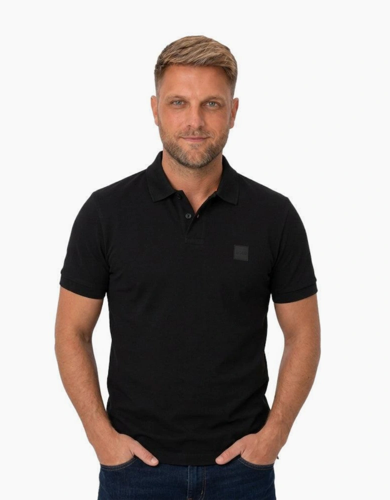 BOSS Slim Fit Passenger Polo Shirt Black