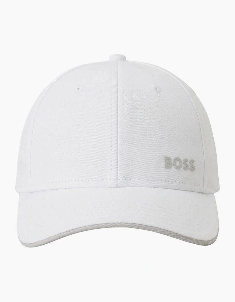 BOSS Bold Cotton Twill Cap White