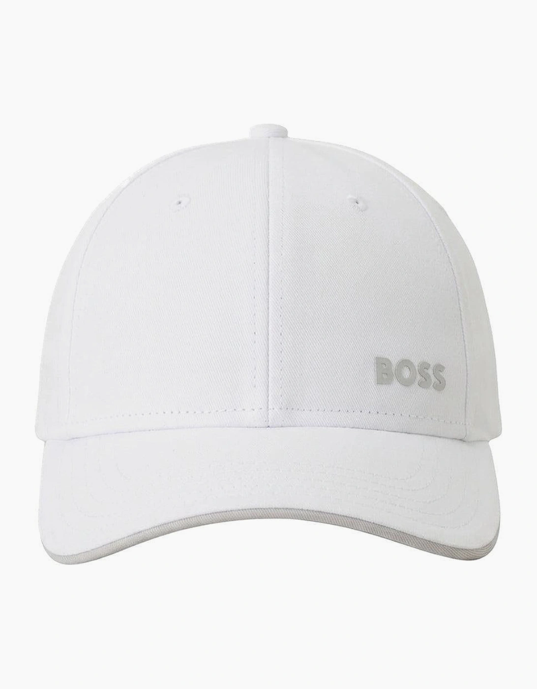 BOSS Bold Cotton Twill Cap White