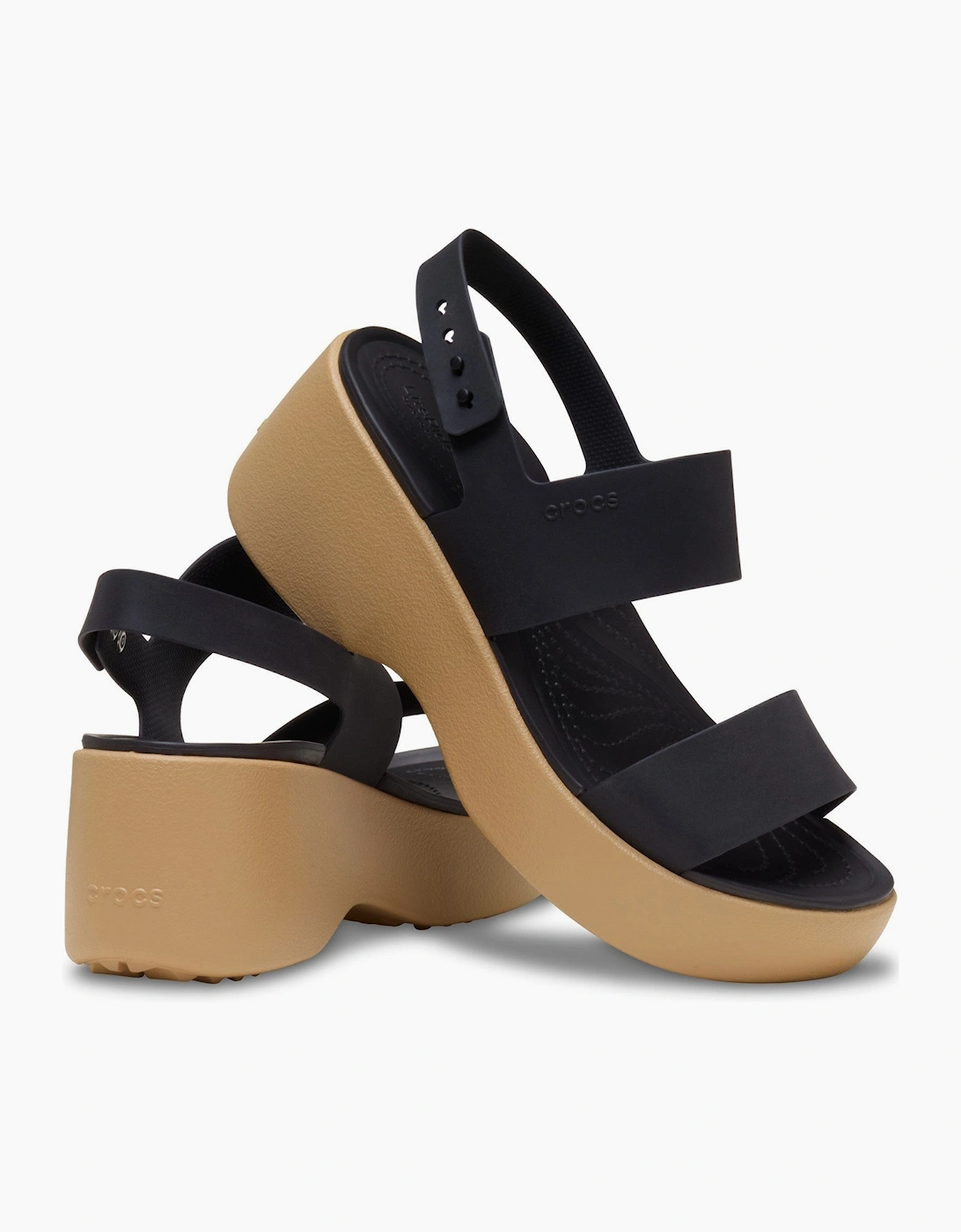Crocs Brooklyn Sky EVA Women's Black/Cashew Sandals
