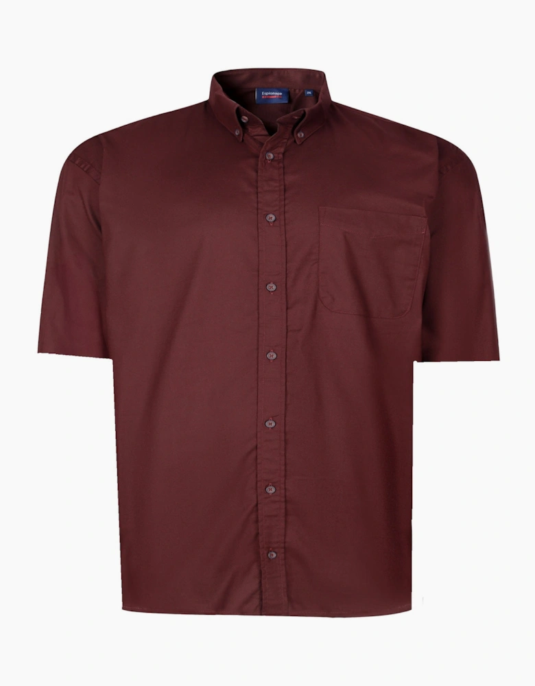 Espionage Mens Big & Tall Stretch Short Sleeve Shirt