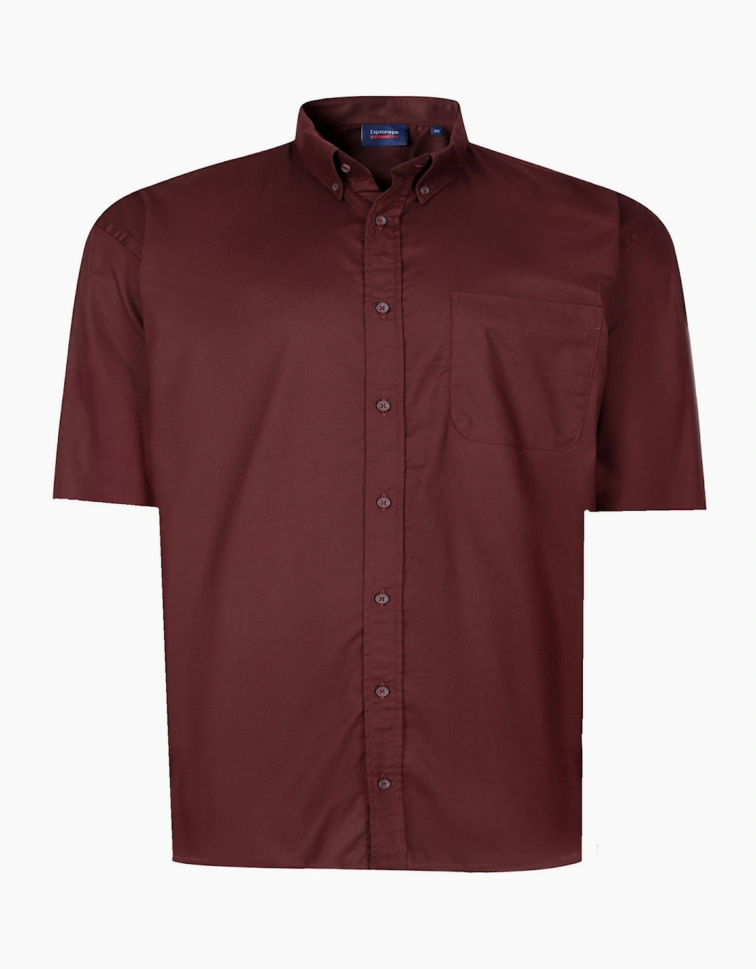 Espionage Mens Big & Tall Stretch Short Sleeve Shirt