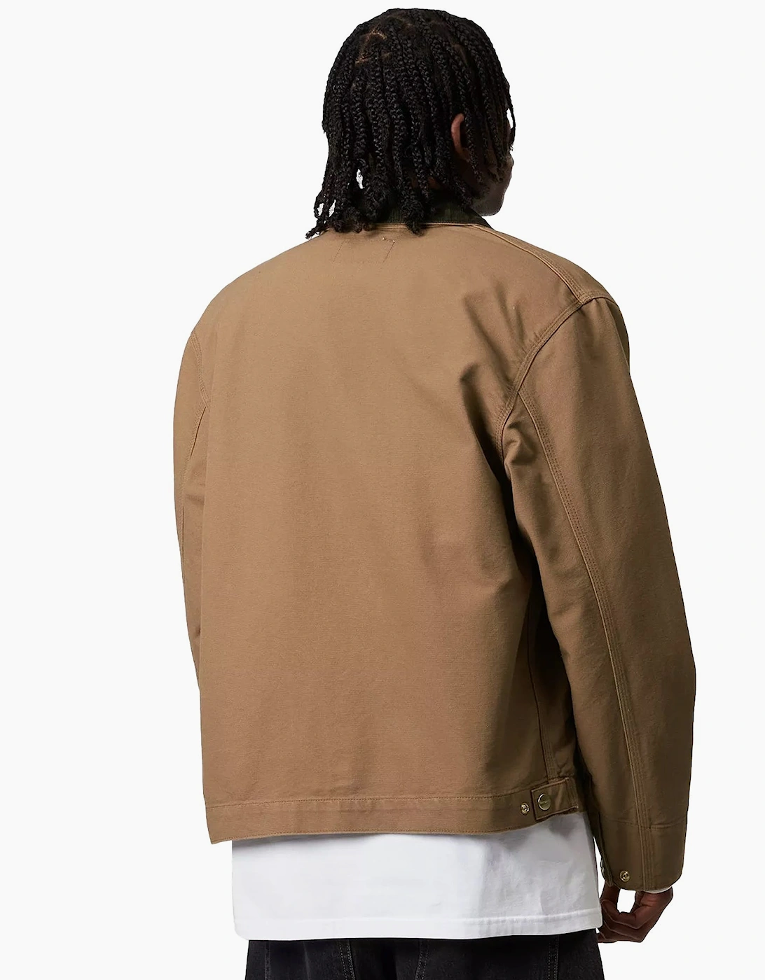 Carhartt WIP Summer Detroit Jacket Hamilton Brown/Tobacco Rinsed