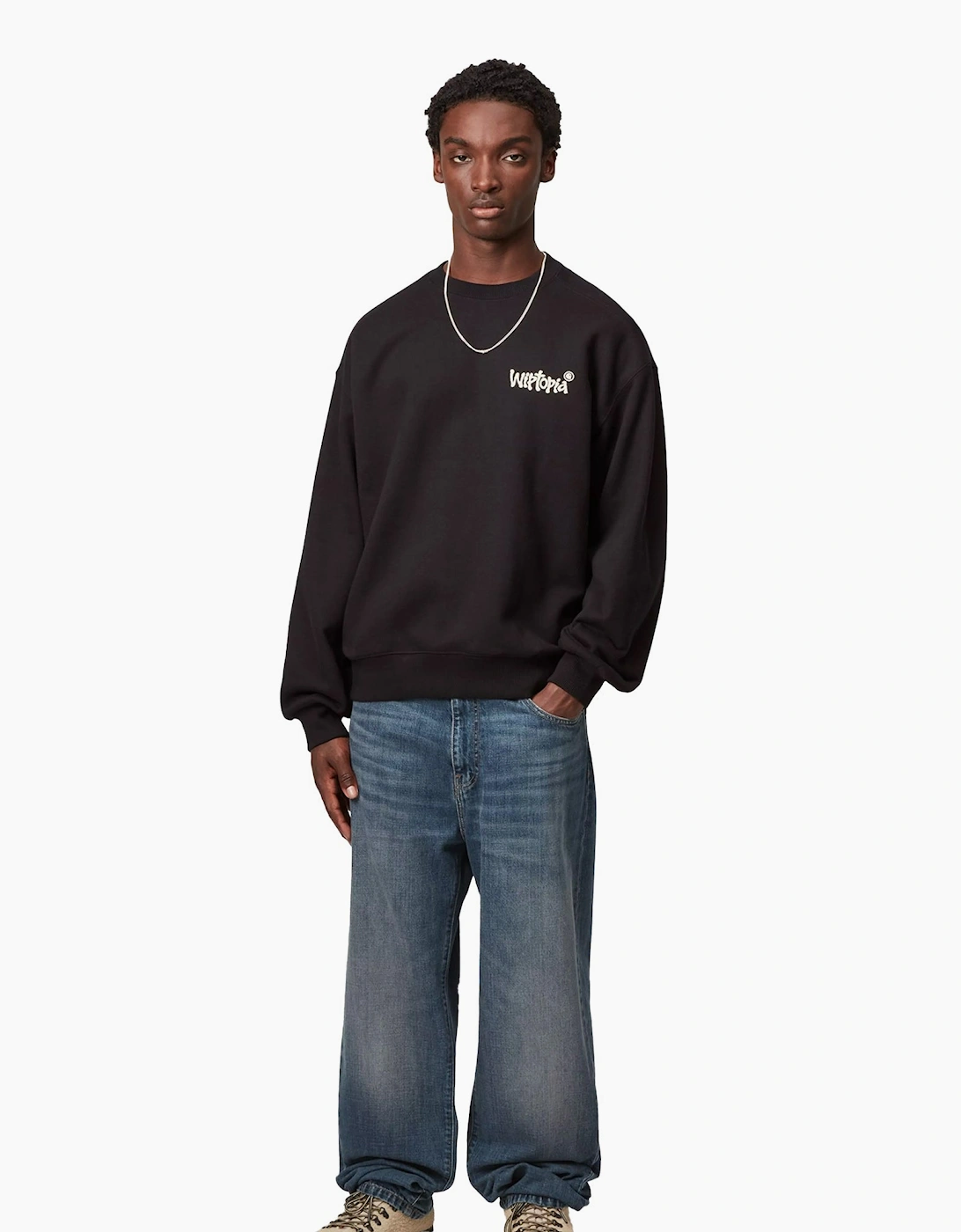 Carhartt WIP Aaron Pant Blue Dark Used