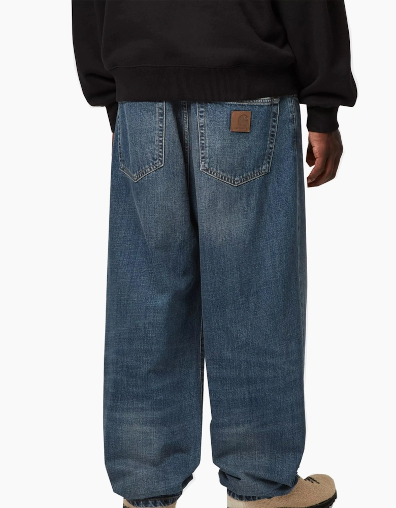Carhartt WIP Aaron Pant Blue Dark Used
