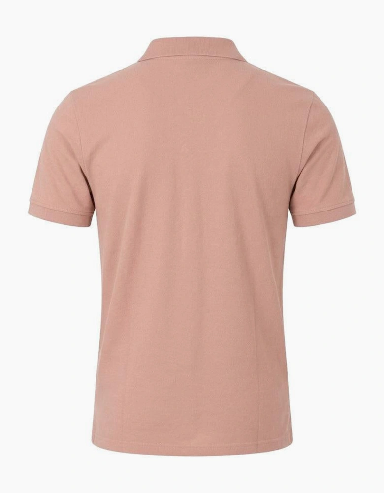 Lyle & Scott Plain Polo Shirt Pink Grapefruit