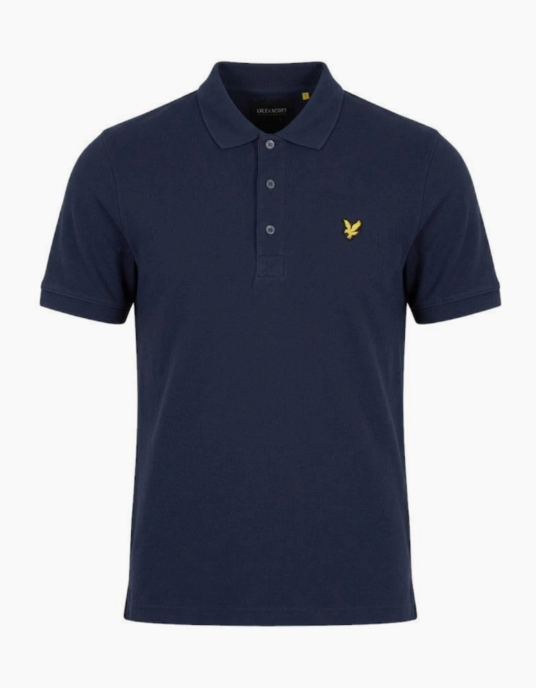 Lyle & Scott Plain Polo Shirt Dark Navy